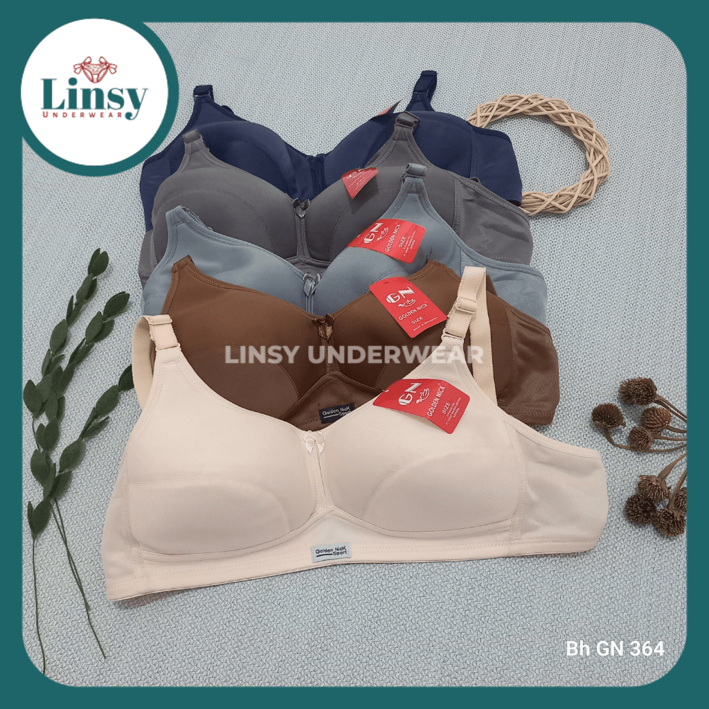Bh Golden Nick 364 Bh Sport Bra GN Beha Wanita Tanpa Kawat Dewasa Ukuran 42 40 38 36 34