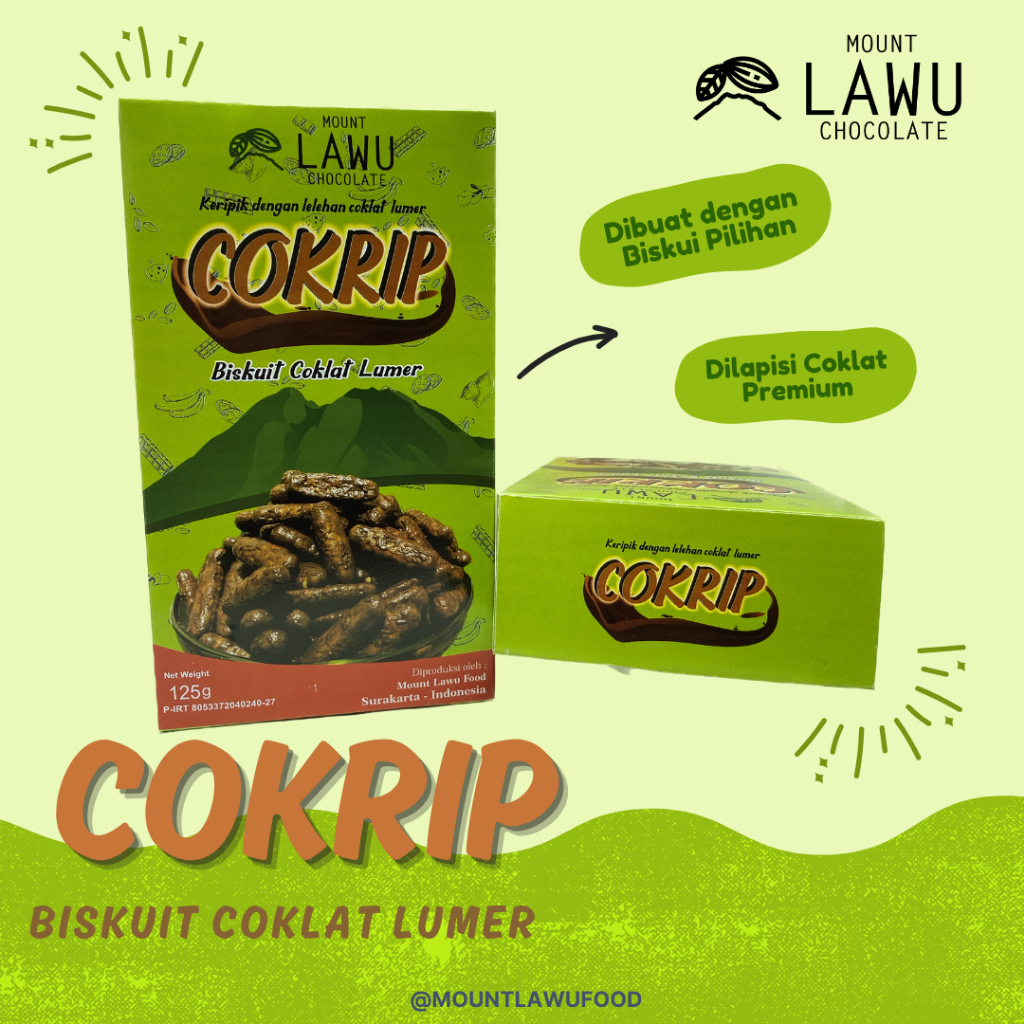 

COKRIP Biskuit Coklat Lumer