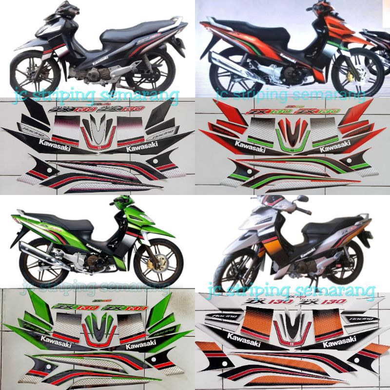 striping Kawasaki zx130 VR 2006 copy ori
