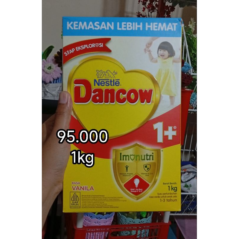 

dancow 1+ 1kg rasa vanilla