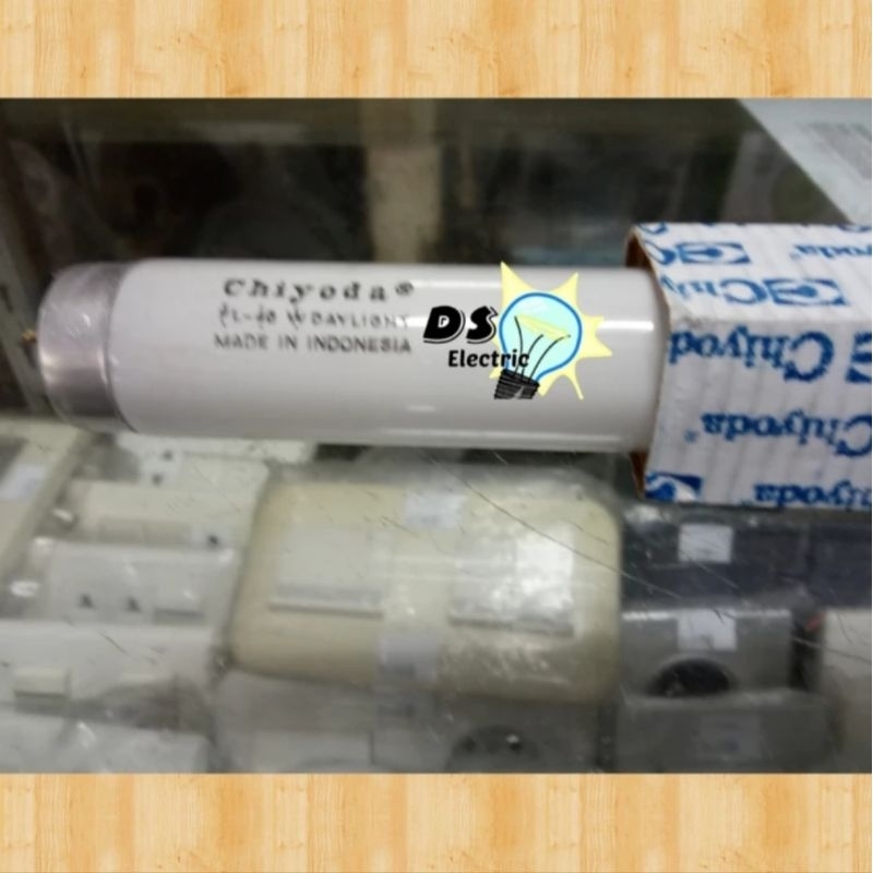 LAMPU TL CHIYODA 40 WATT PUTIH