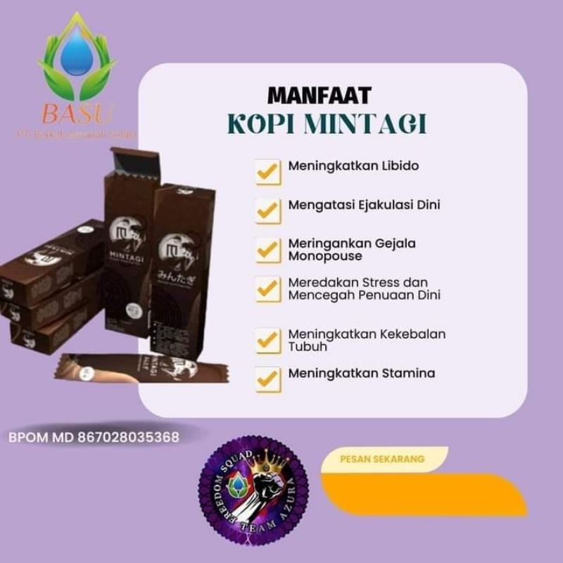 

kopi mintagi basu 1000%original