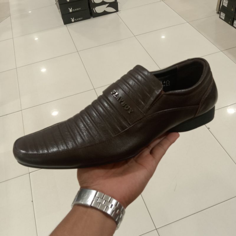 PLAYBOY SEPATU PANTOFEL KULIT | SEPATU FORMAL PRIA | ORIGINAL