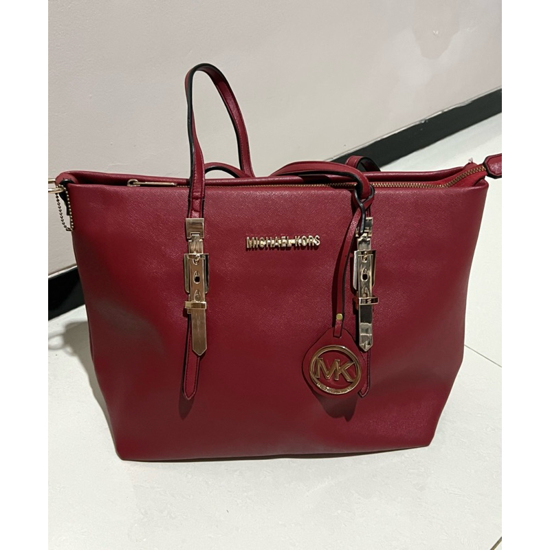 [PRELOVED] Michael Kors Jet Set Leather
