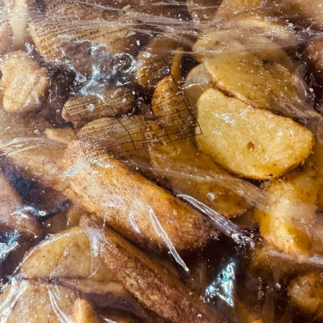 

Tasty Potato Wedges Skin On 2500gr