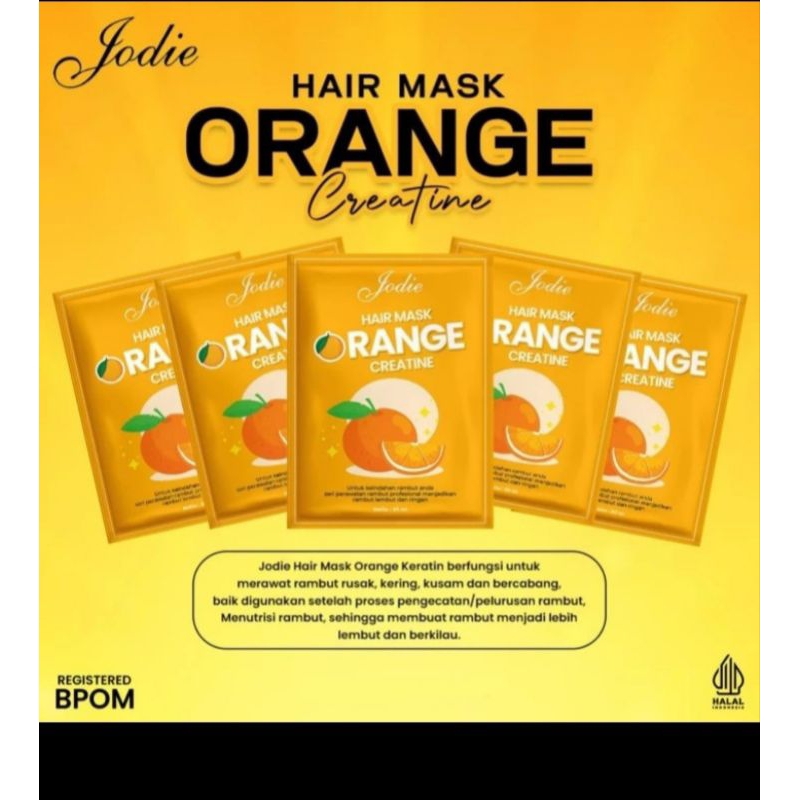 Jodie missdear Hair Mask Orange sahset 30ml