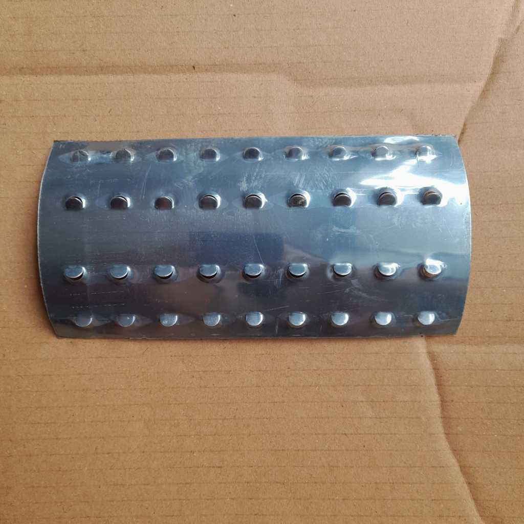 Plat besi burner kompor Roaster panggang bakar /plat stainless tebal pengganti kaca kompor pangganga