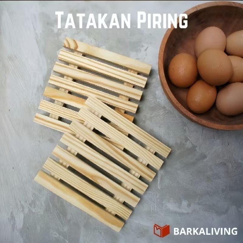 tatakan panci tatakan wajan tatakan teko tatakan kayu serbaguna