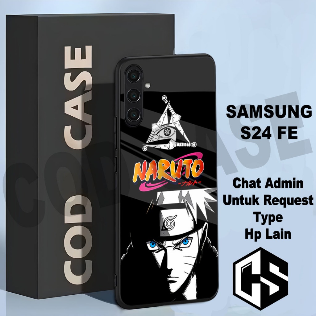 (COD 92) Softcase glossy kilau untuk type Hp SAMSUNG S24 FE / Motif Anime/case samsung s24 fe/casing
