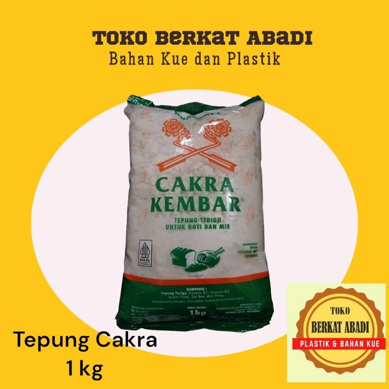 

Tepung Cakra Kembar Transparan 1 kg