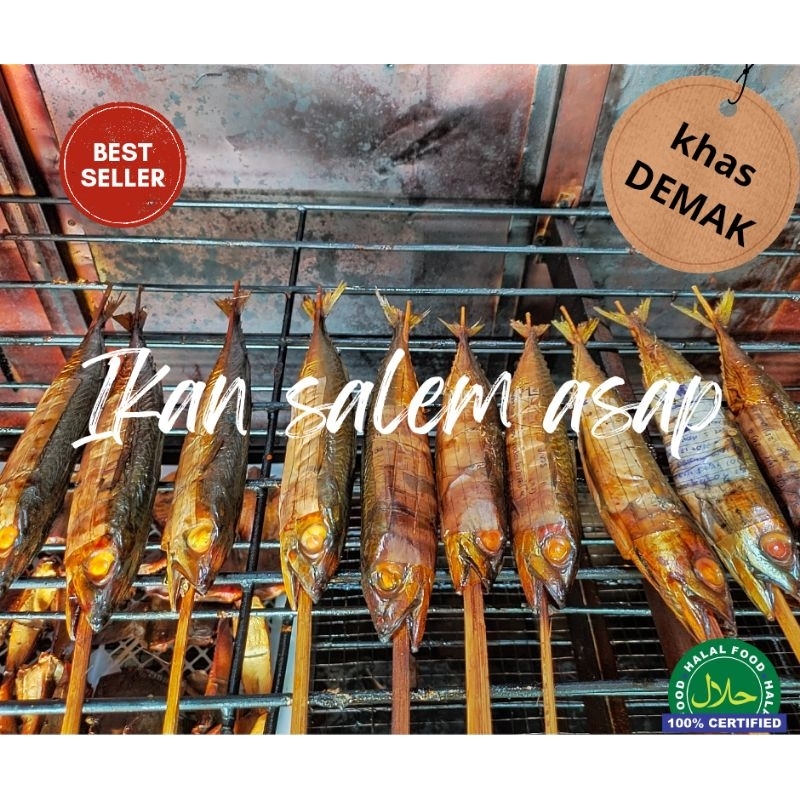 

IKAN SALEM ASAP ISI 4PCS/8PCS GRAM TERMURAH KHAS DEMAK