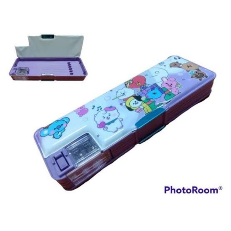 

Kotak Pensil Magnet 2 Sisi / Pencil Case BTS C-1756