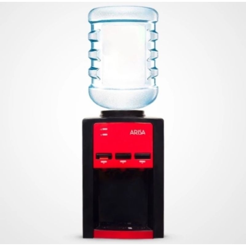 Dispenser Portabel Arisa WD-1011P | Water WD1011P 3 kran panas dingin
