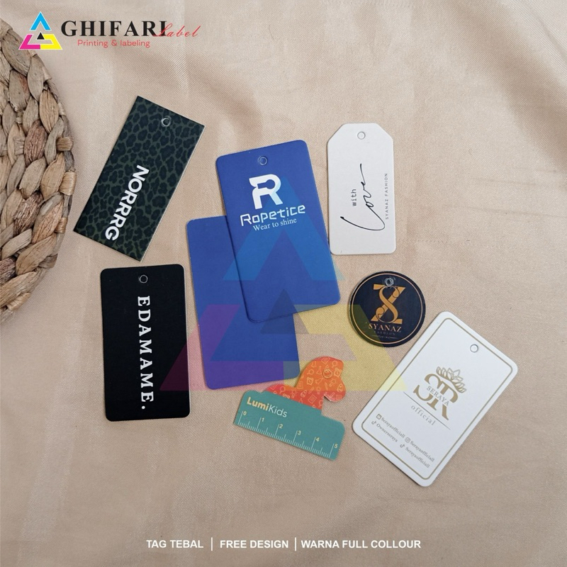 

Hangtag/Hangtag tebal/Hangtag costem/Hangtag baju/ Hangtag thank you