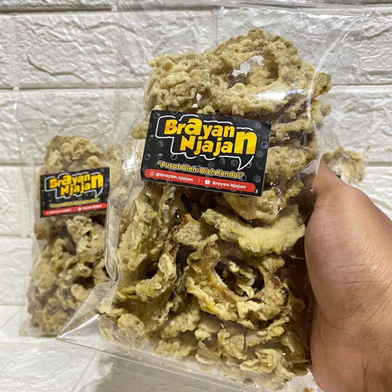 

Nycyta Home Cemilan Keripik Pare Gurih Asin Nikmat Lezat
