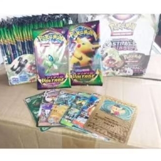 2 Sachet Mainan Anak Kartu Cahaya Naruto/Kartu Cahaya JKT/Kartu Cahaya Pokemon