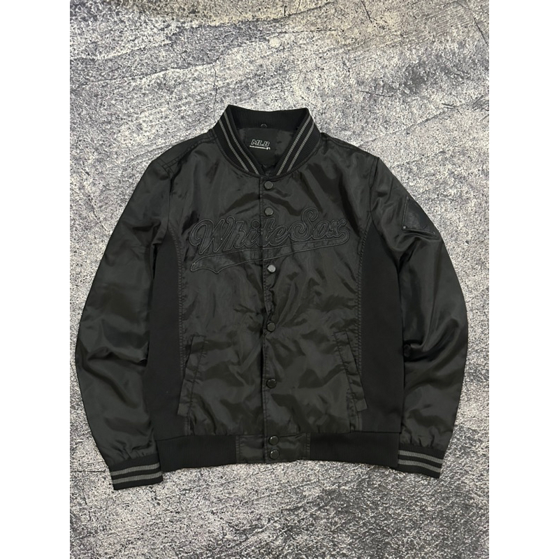 Jaket varsity MLB Whitesox satin