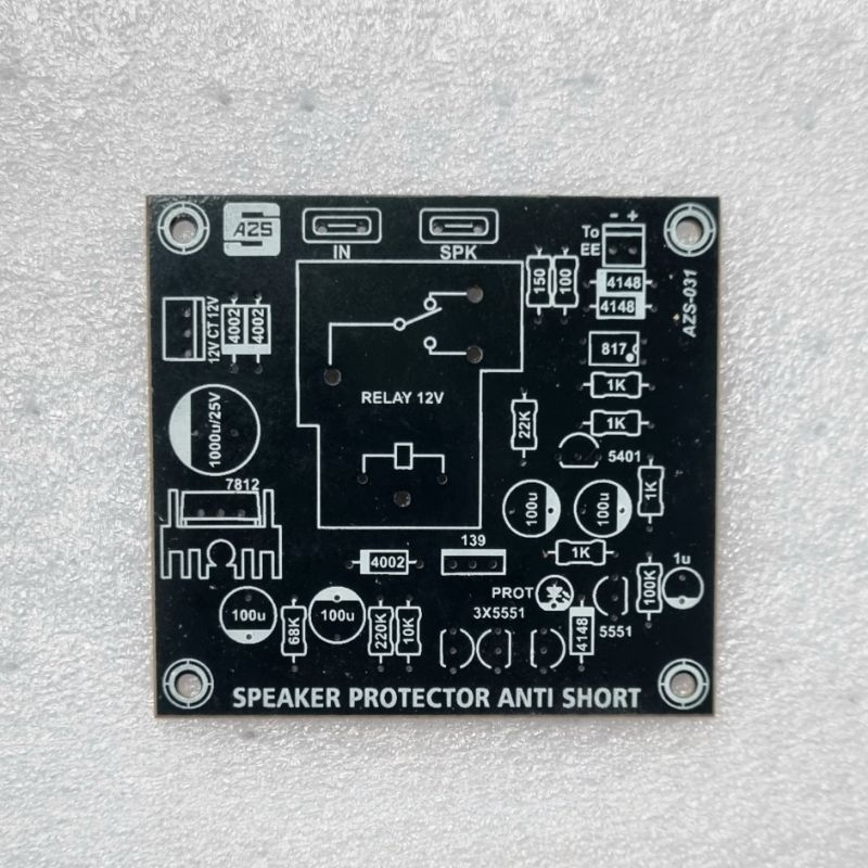 PCB Speaker Protector Mono Anti Short Protektor
