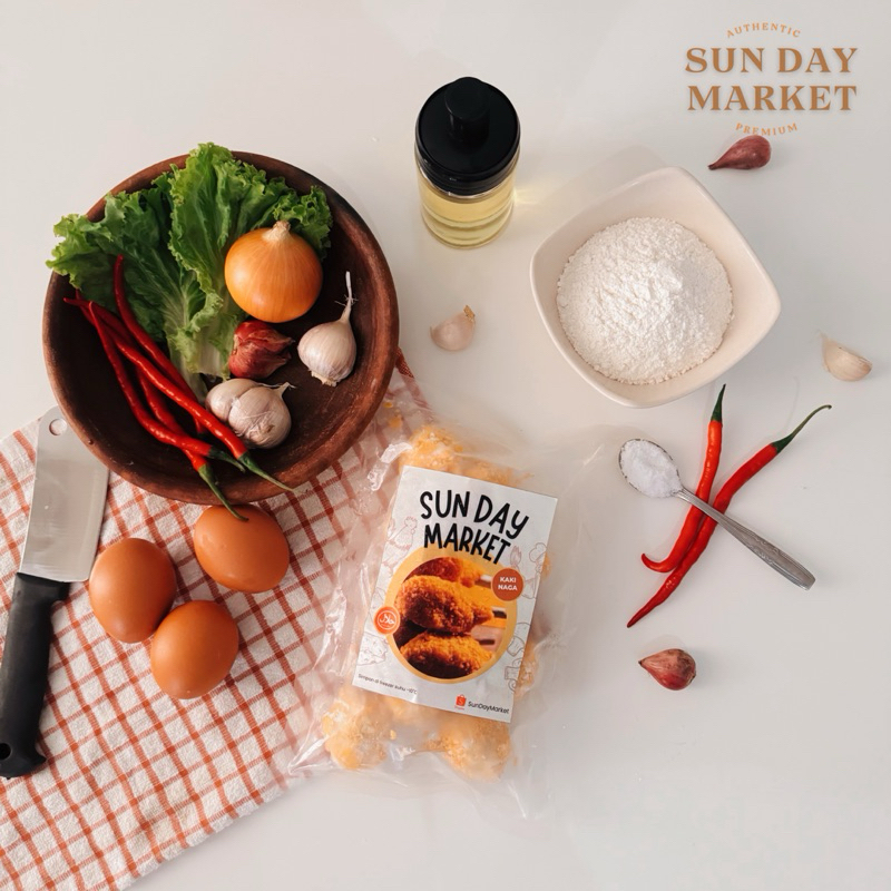 

SUN DAY MARKET KAKI NAGA BENTO AUTHENTIC PREMIUM - HALAL FROZEN FOOD MENU LAUK PRAKTIS