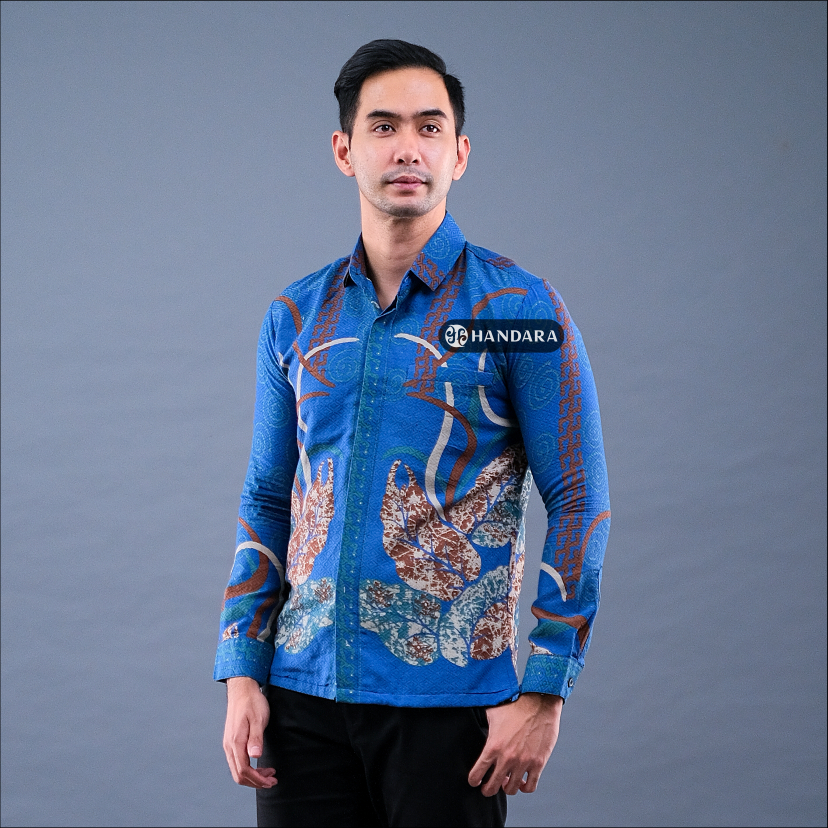 Batik Handara - Dobby Ranajaya Kemeja Pria Furing Erro