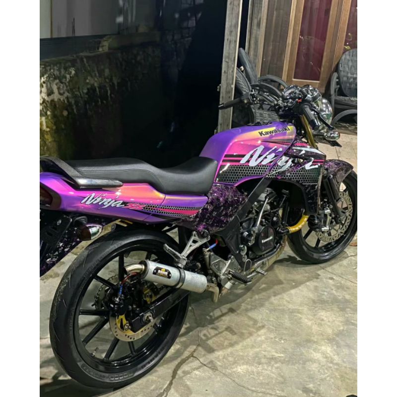 setriping sticker ninja ss transparan custom