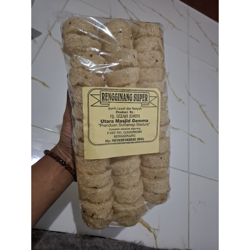 

Rengginang Lorjuk Khas Madura Isi 40 Pcs Ketan asli