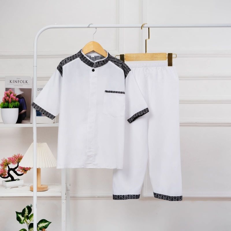 Koko Abstrak Koko Anak Laki Laki Setelan Baju Muslim Anak Laki Laki Baju Kurta  Anak Kurta Sarkoci A