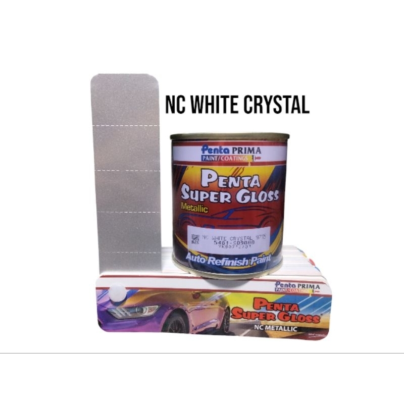 CAT PENTA SUPER GLOSS METALLIC NC WHITE CRYSTAL 9715 MET ISI 200 GRAM