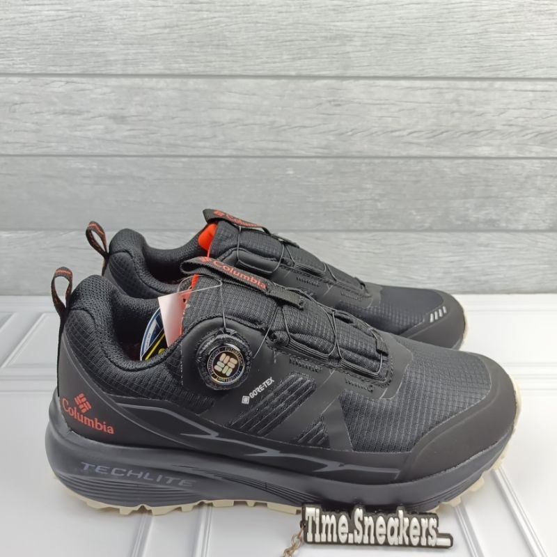 SEPATU COLOMBIA BOA WATERPROOF BLACK RED