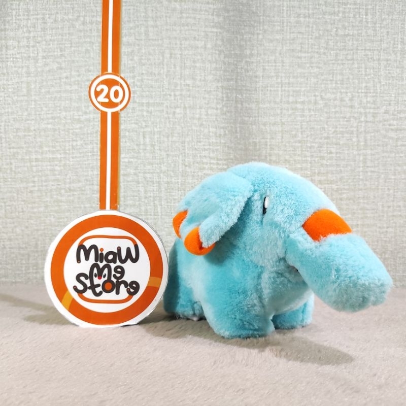 Boneka Pokemon Phanpy Gajah Lucu Original Nitendo X Mcd Plush