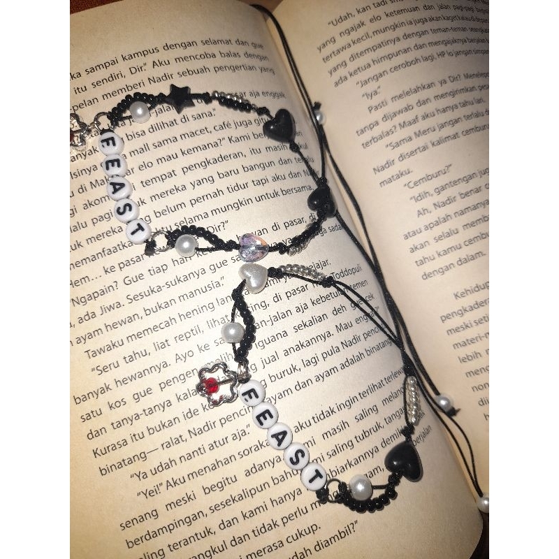 .FEAST Bracelet | Fanmade Bracelet inspired by Album Membangun & Menghancurkan .Feast