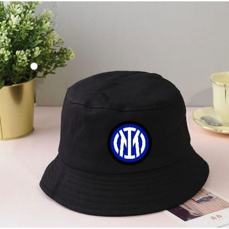 Topi bucket hat inter Milan