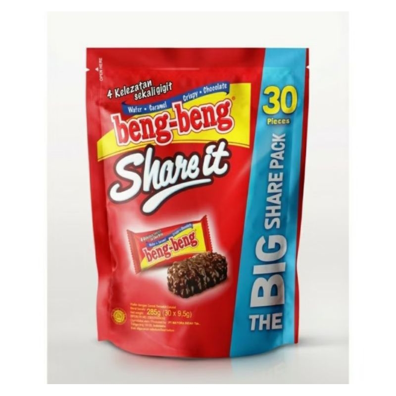 

Beng-Beng wafer chocolate share it 30s