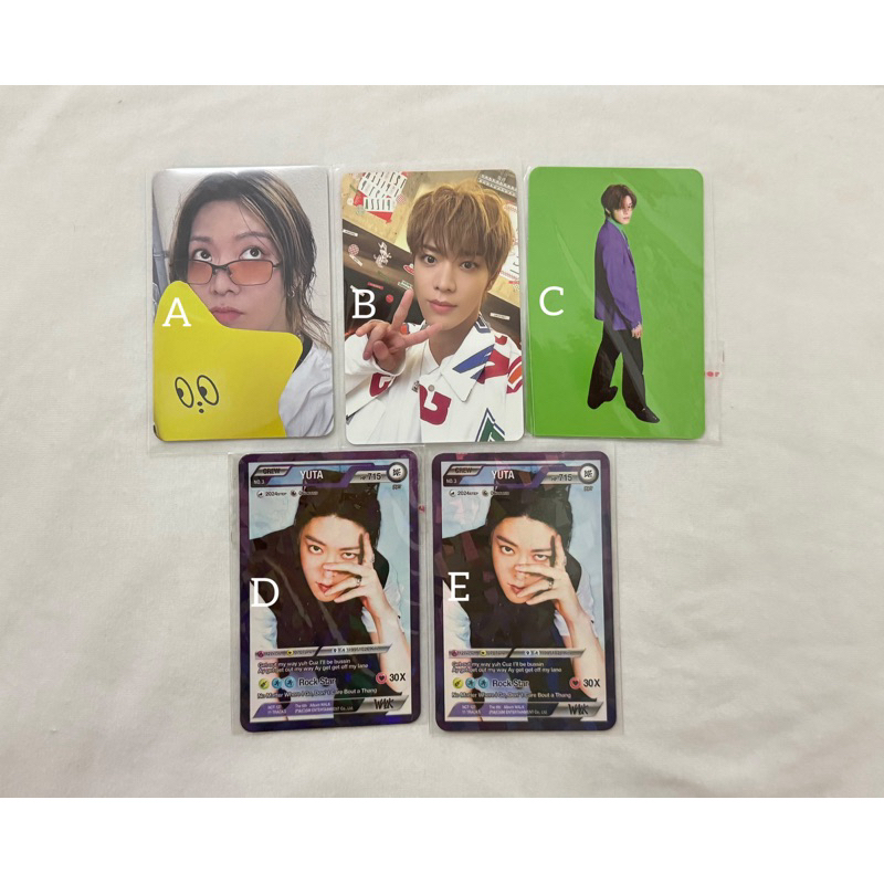 pc taeil dicon nct 127 taeyong pb universe mini brochure superm 100 pair lemonilo chenle renjun jisu