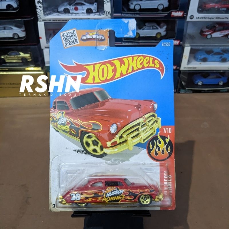 Hot Wheels Hudson Hornet Merah