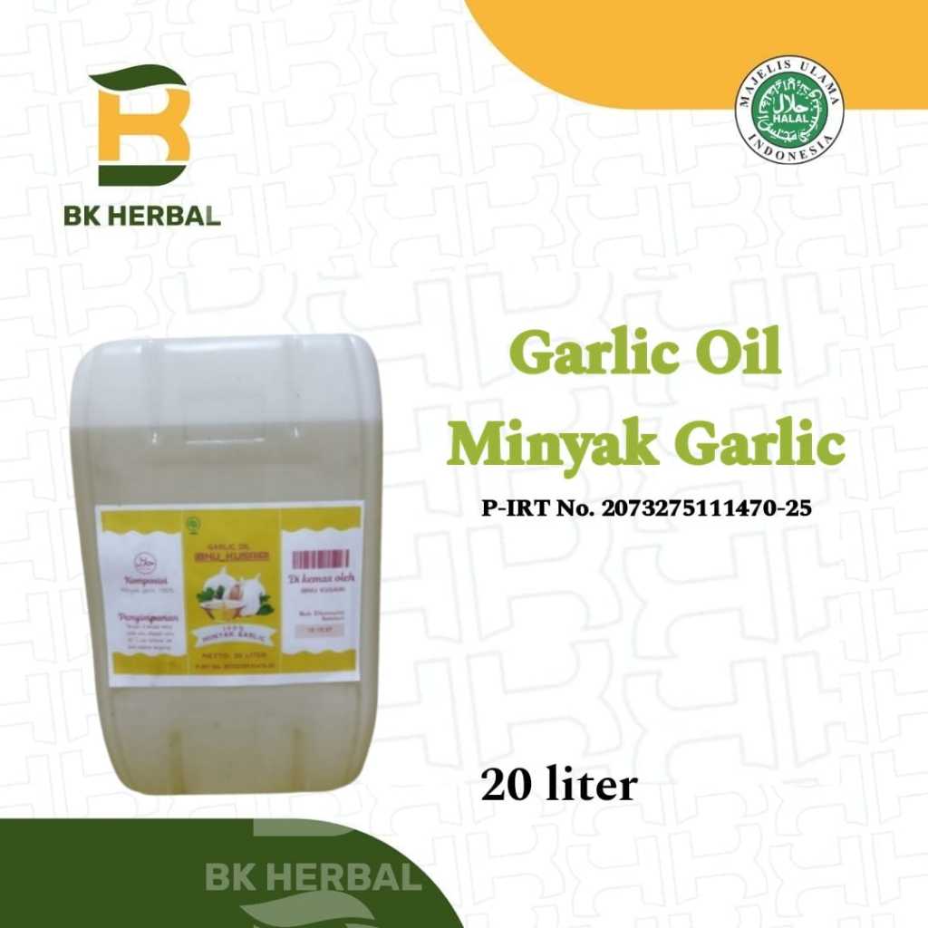 

Garlic Oil 100% Ekstrak Bawang Putih Isi 20 liter