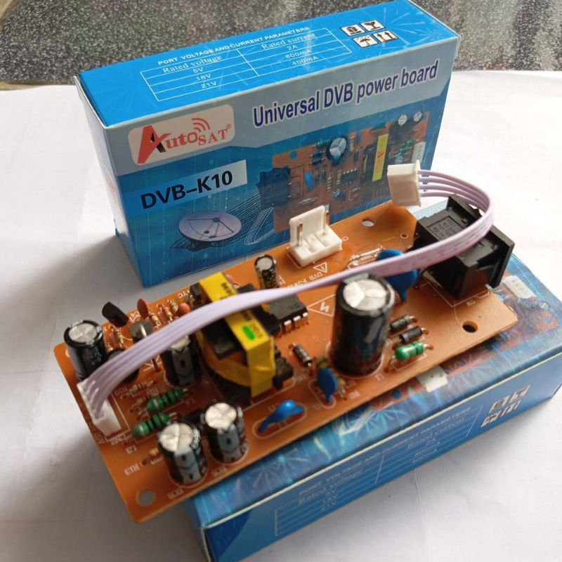 Power Sulpy Receiver Parabola 4 Pin PSU Nex parabola Autosat