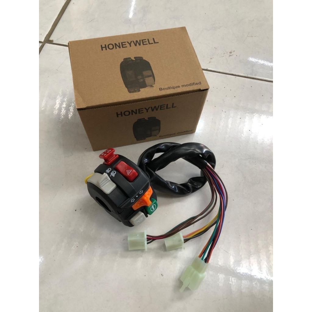 SAKLAR HONEYWELL KIRI SAKLAR MOTOR UNIVERSAL LH HONEYWELL 7TOMBOL CUSTOM