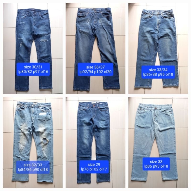 celana Jeans cowok promo murah PL
