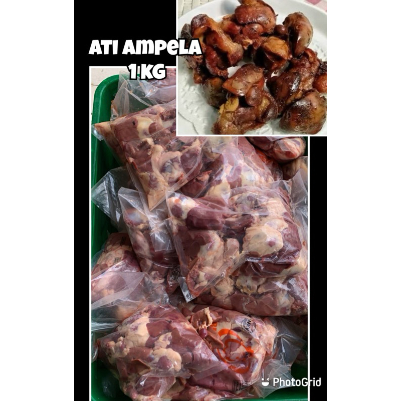 

Hati ampela ayam 1 kg frozen