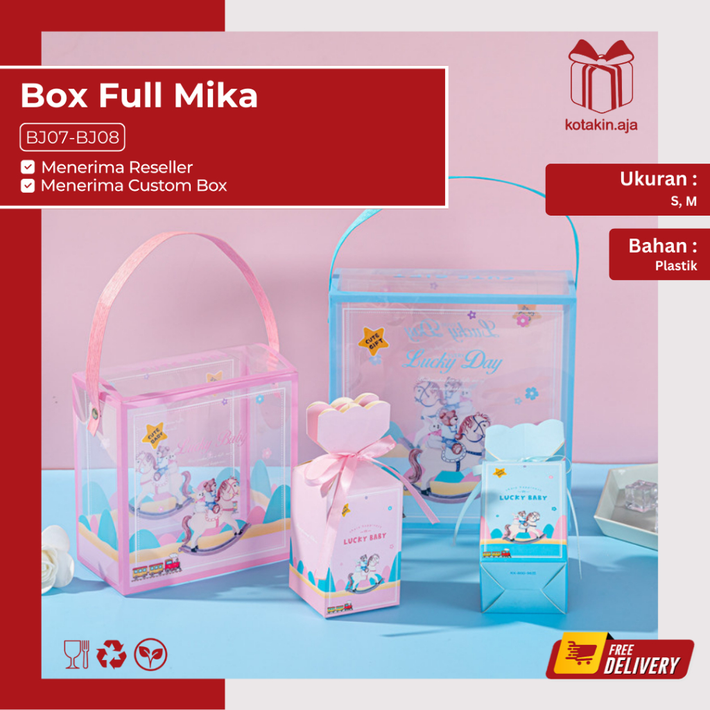 

Goodiebag Ultah / Goodiebag Manyue / Souvenir UItah / Souvenir Manyue / Hampers Mika I BJ07-BJ08