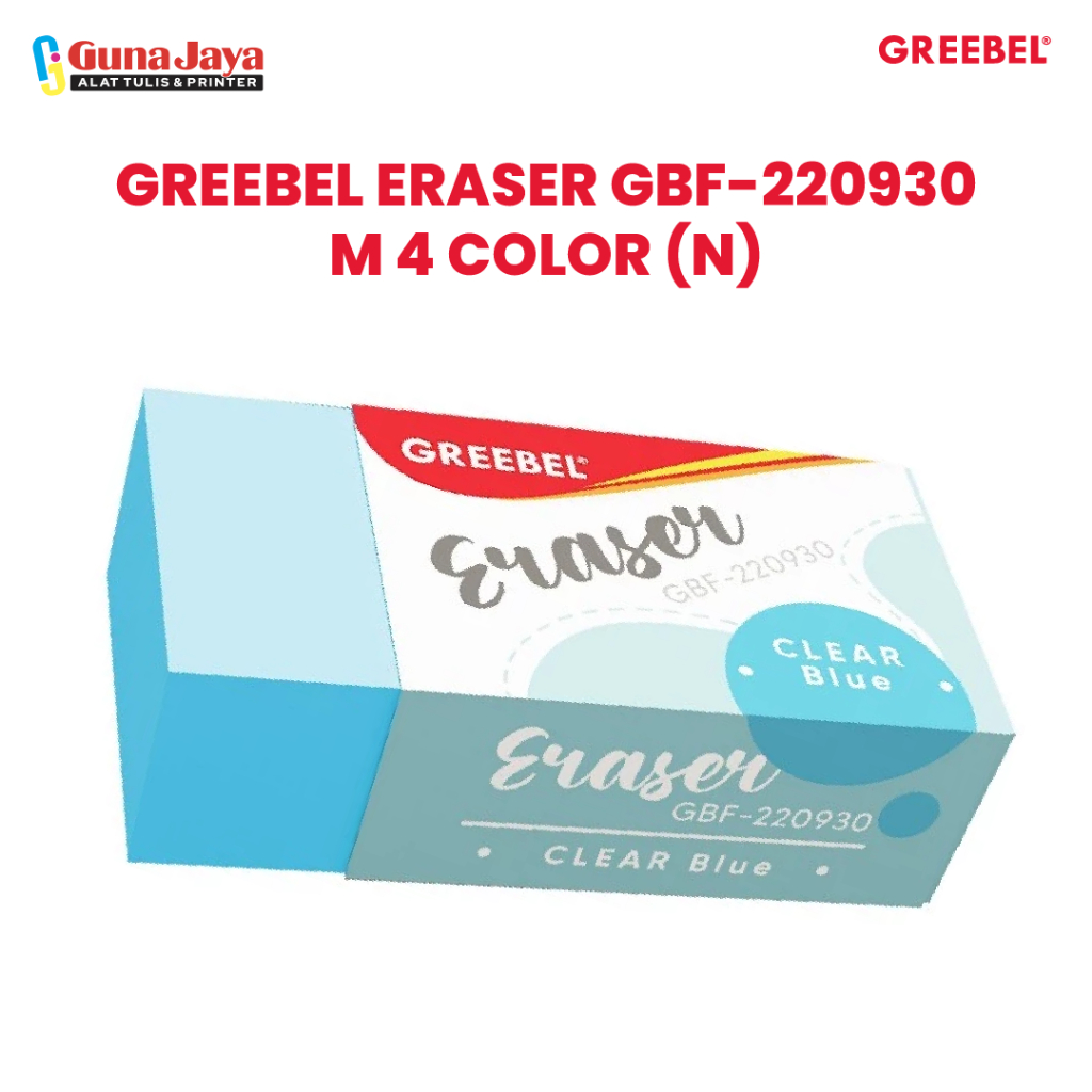 

GREEBEL ERASER GBF-220930 M 4 COLOR