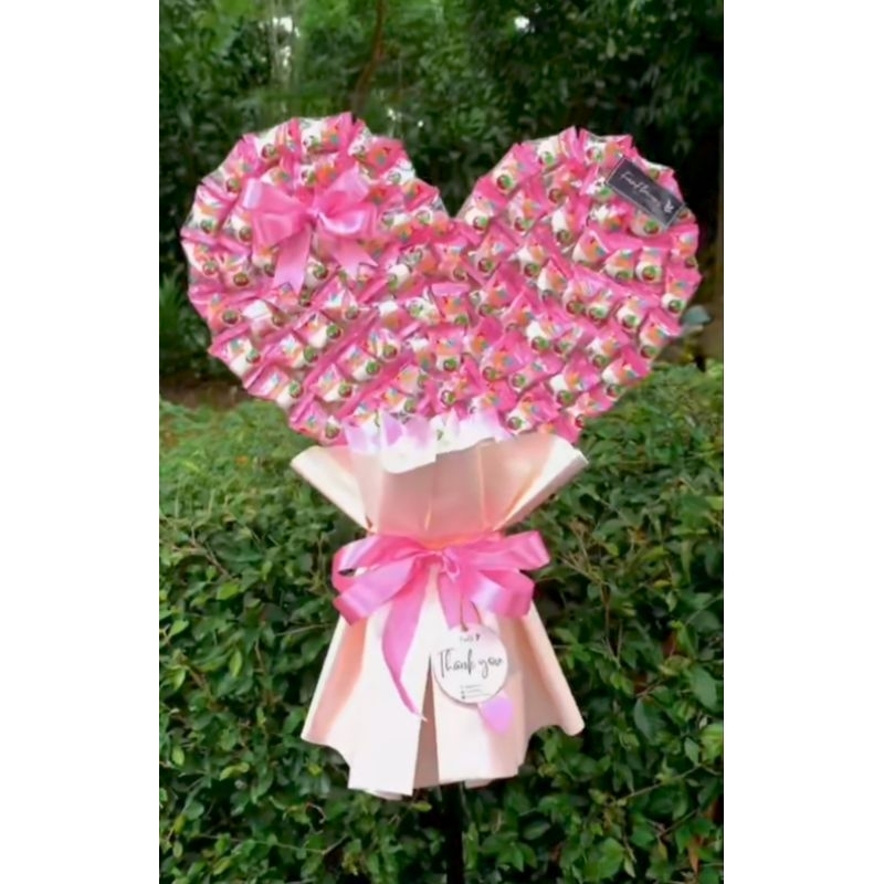 

Buket permen yupi, Bouquet permen yupi