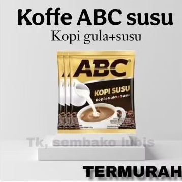 

ABC Kopi Susu 31gr Renceng isi 10 Sachet