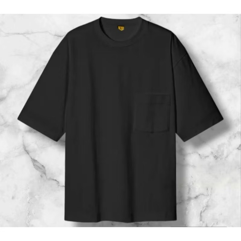 Kaos Polos Oversize Pocket 24s