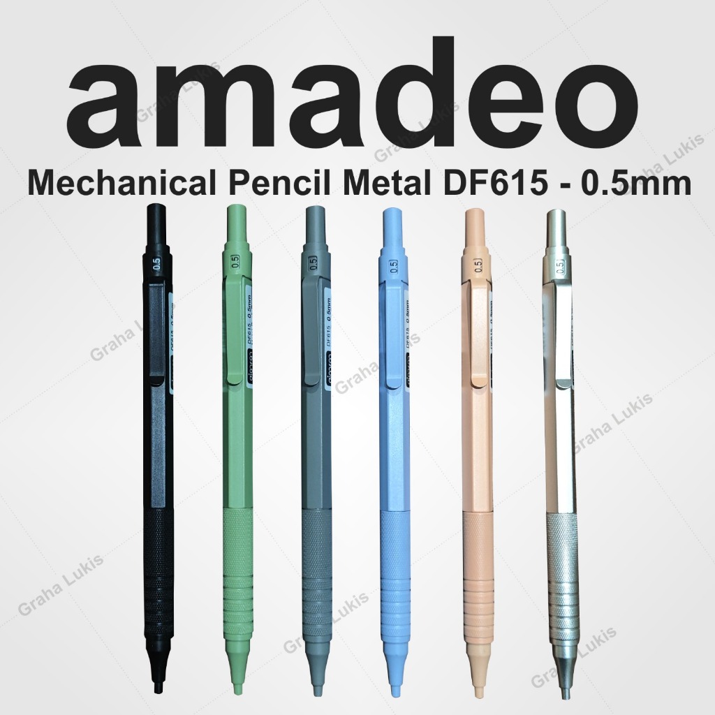 

Amadeo Mechanical Pencil Metal DF615 - 0.5mm