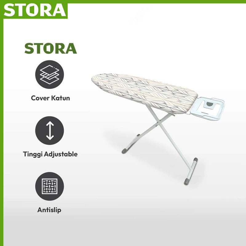 Meja Setrika Lipat Berdiri dan Duduk Ace Hardware 117x34.5 Cm Stora By Azko Indonesia