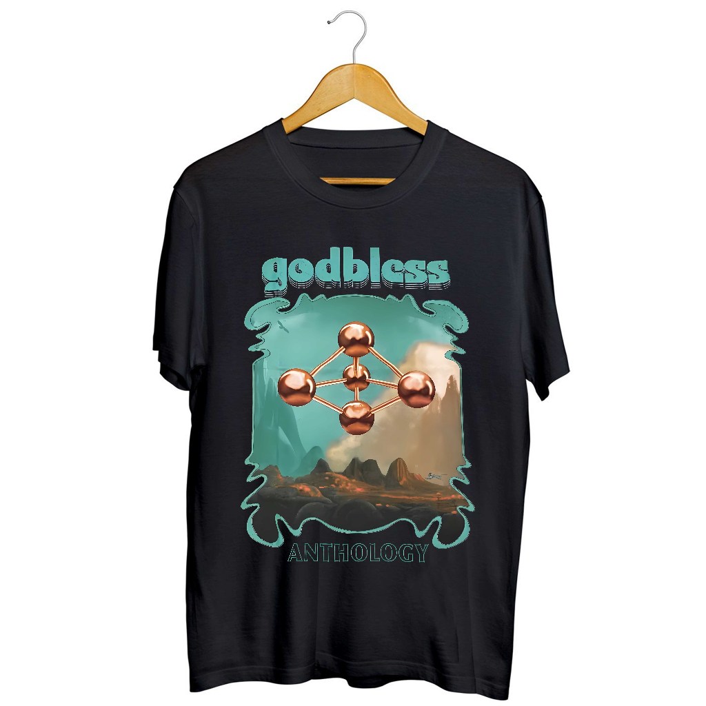 Kaos Band GODBLESS - ANTHOLOGY / Tshirt Musik Rock Metal