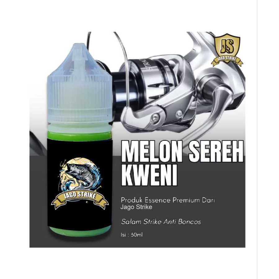 essen JAGO STRIKE aroma melon sereh kweni 30ml