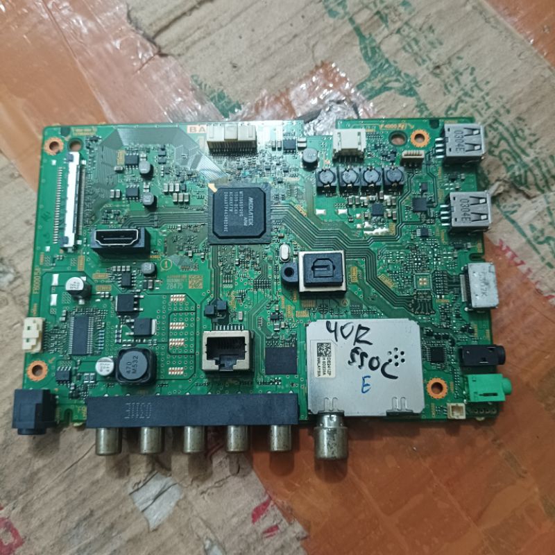 MB led tv Sony 40R550C - mainboard tv - mesin tv led